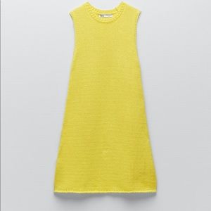 NWT ZARA KNIT MINI DRESS